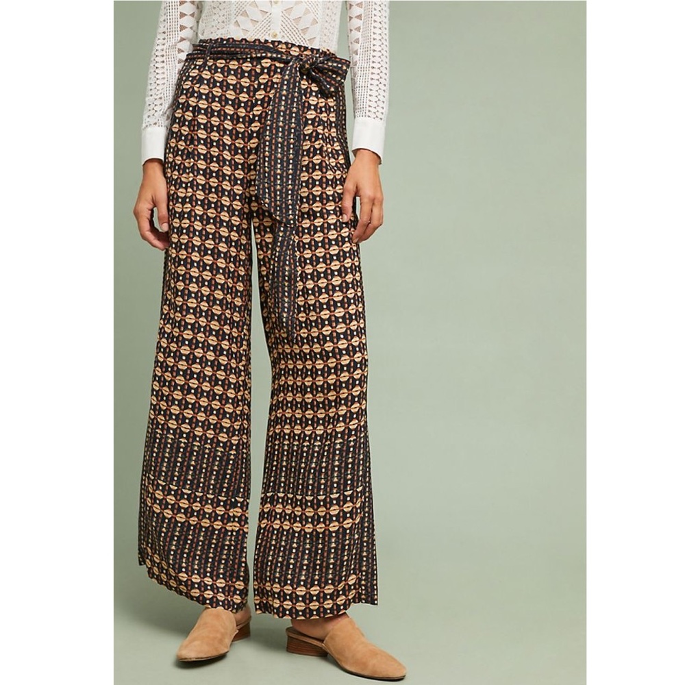 Anthropologie Metzer Wide-Leg Trouser
